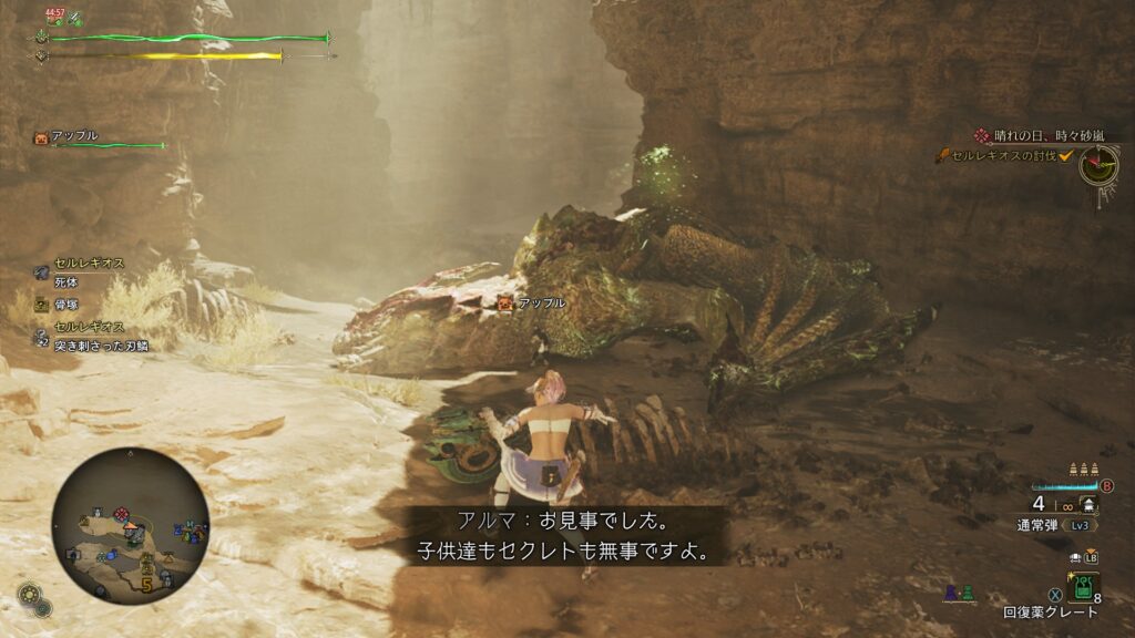 セルレギオス討伐