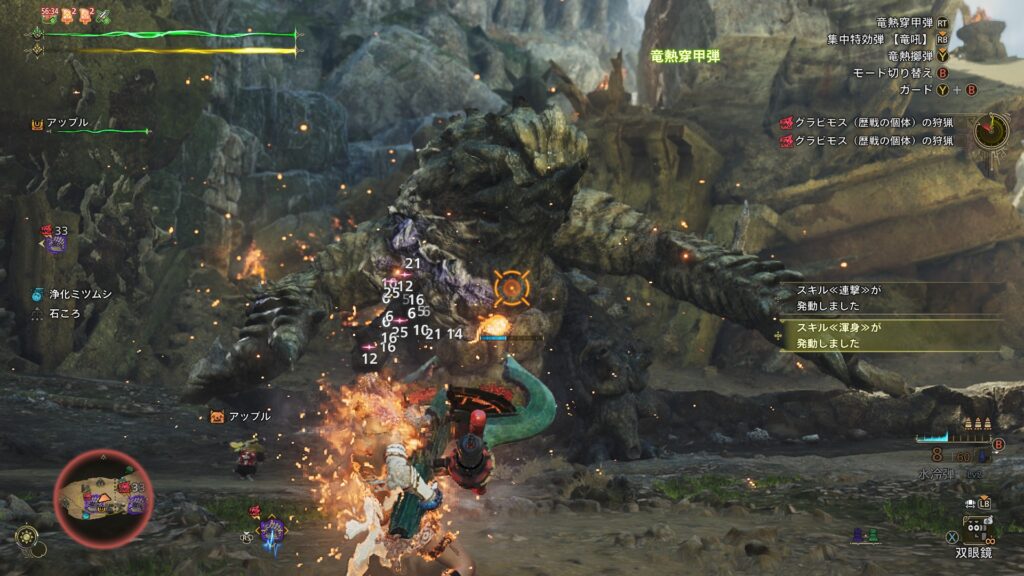 2頭一緒に相手します