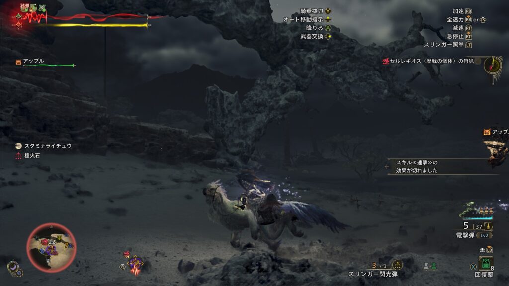 ダメージ受けすぎ