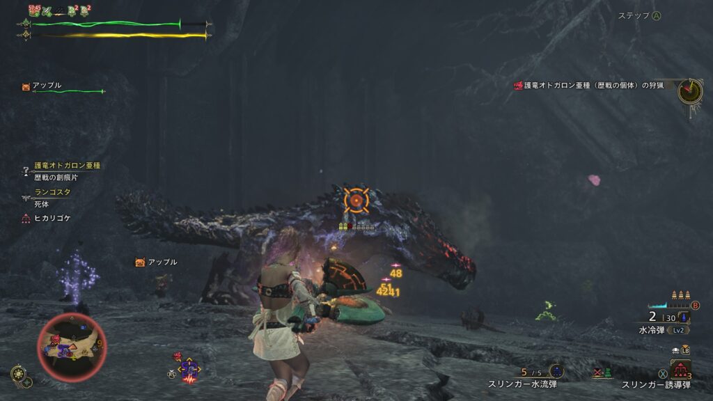 水冷弾のダメージ大きい