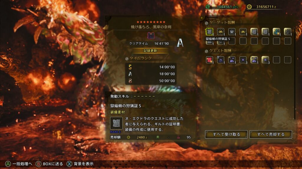 片手剣16分41秒90