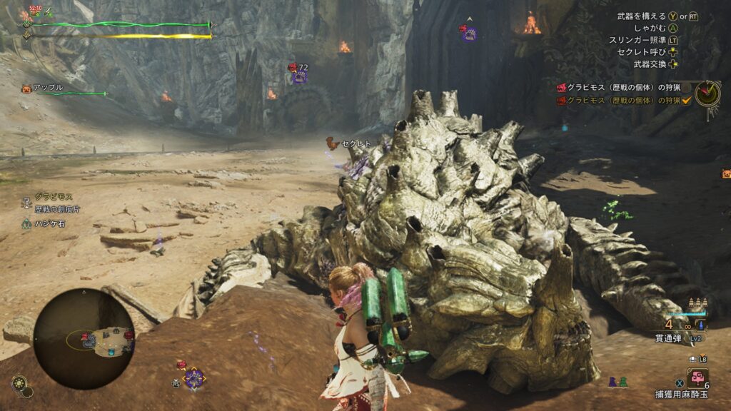 特に脅威もなく一匹目を捕獲